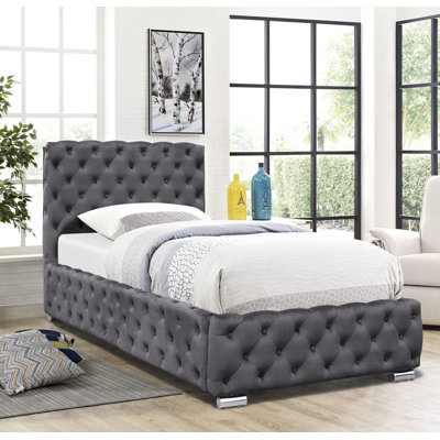 Alifonso Upholstered Bed Frame