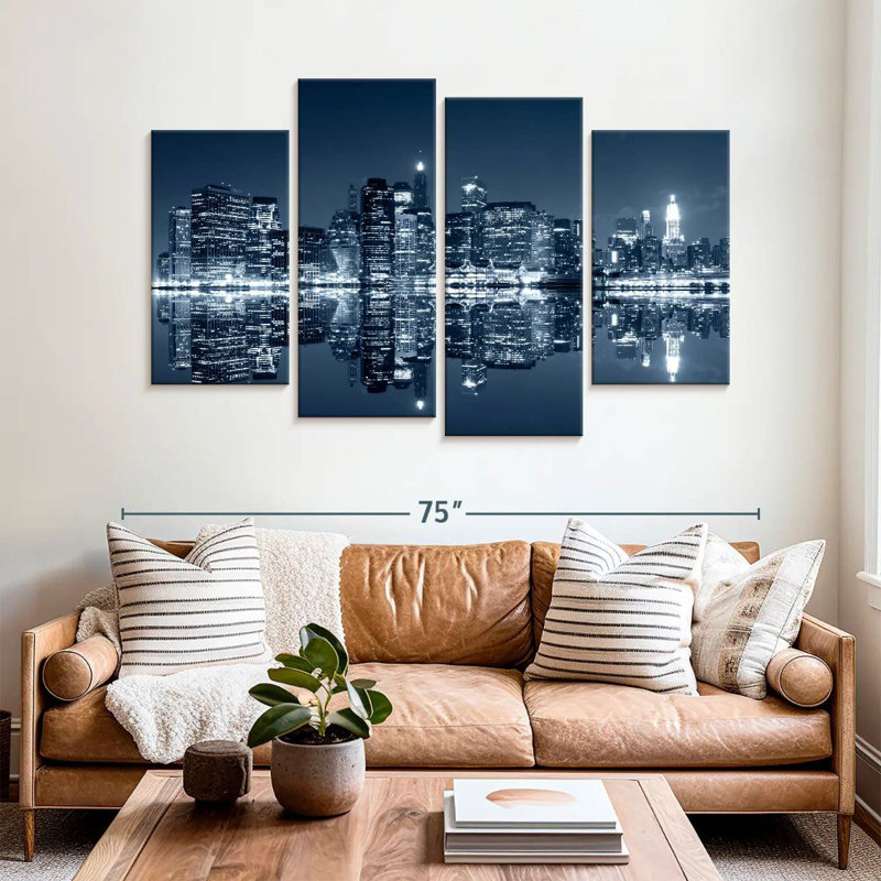 Sireci Urban NYC Skyline, 42" H x 68" W