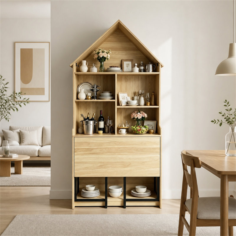 Foldable MDF Writing Desk