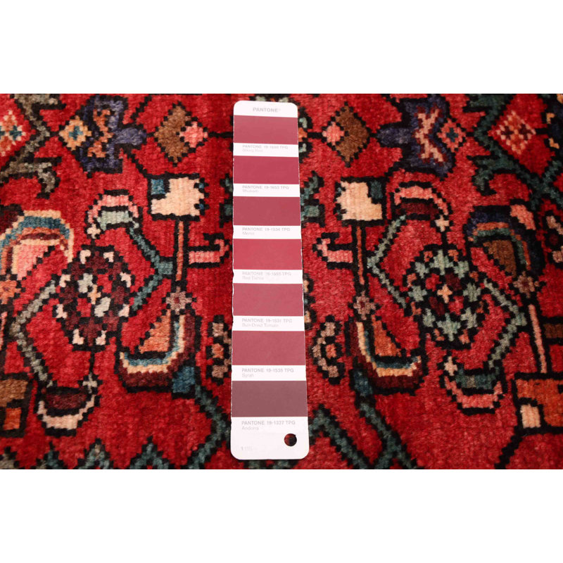 Tapis rouge Andelz 4 pi 9 po x 8 pi 5 po