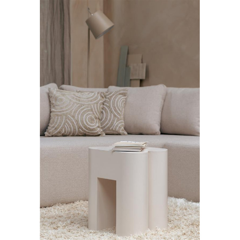 Tabouret décoratif Shape, Blanc