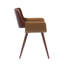 Nunda Faux Leather Mid-Century Dining Chair-1569597096
