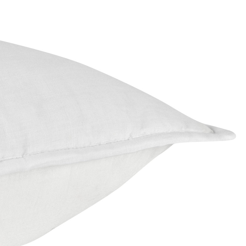 Taie décorative Rowen, Très grand lit, Blanc