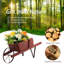 Pot en bois brouette-1250827576