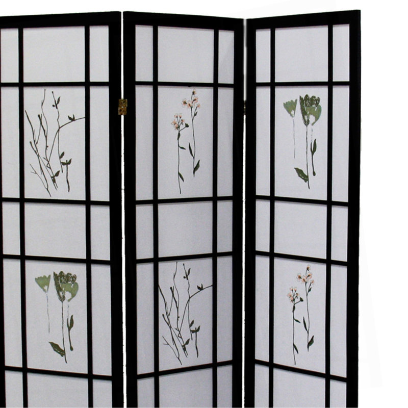 70" Tall 3-Panel Screen / Room Divider "Shoji" - Thumbnail 2
