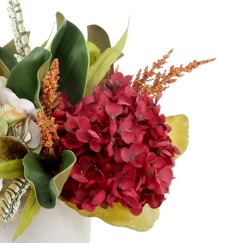 Faux Floral in Vase