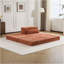Canapé-lit convertible au sol, canapé modulaire modulaire désossé DIY, aucun assemblage requis, tissu polaire circulaire, canapé simple surdimensionné avec 1 coussin-1435337811