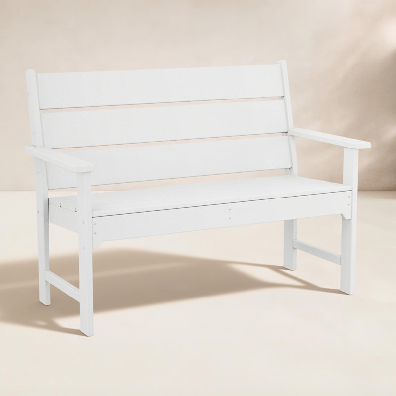 Banc Lakeside, Blanc