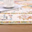 Tapis oriental antidérapant lavable à la machine beige / jaune / orange-906146703
