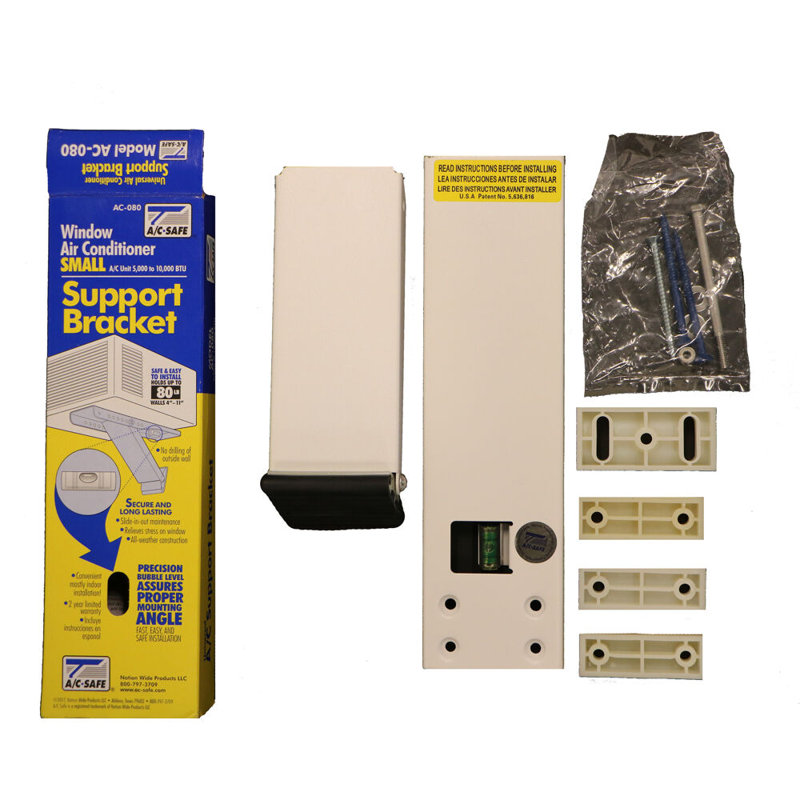 A/C Safe Universal Support Bracket for Air Conditioner