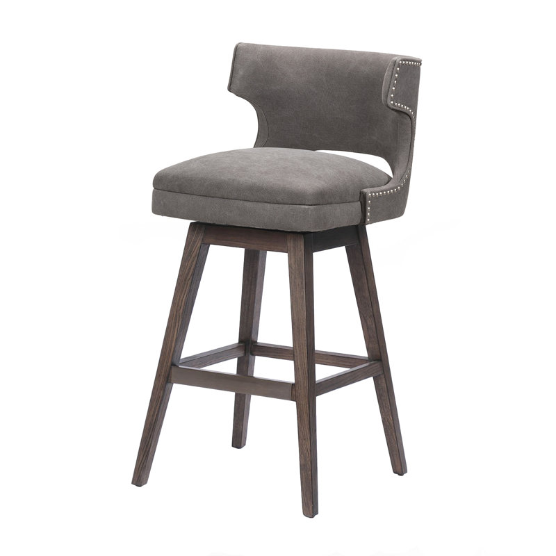 Tabouret de comptoir pivotant de 26,5 po Desousa, 1