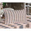 Drap-housse et coussin décoratif gris espresso Ambesonne-106788380