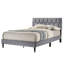 Grimsby Upholstered Double Bed-1377720306