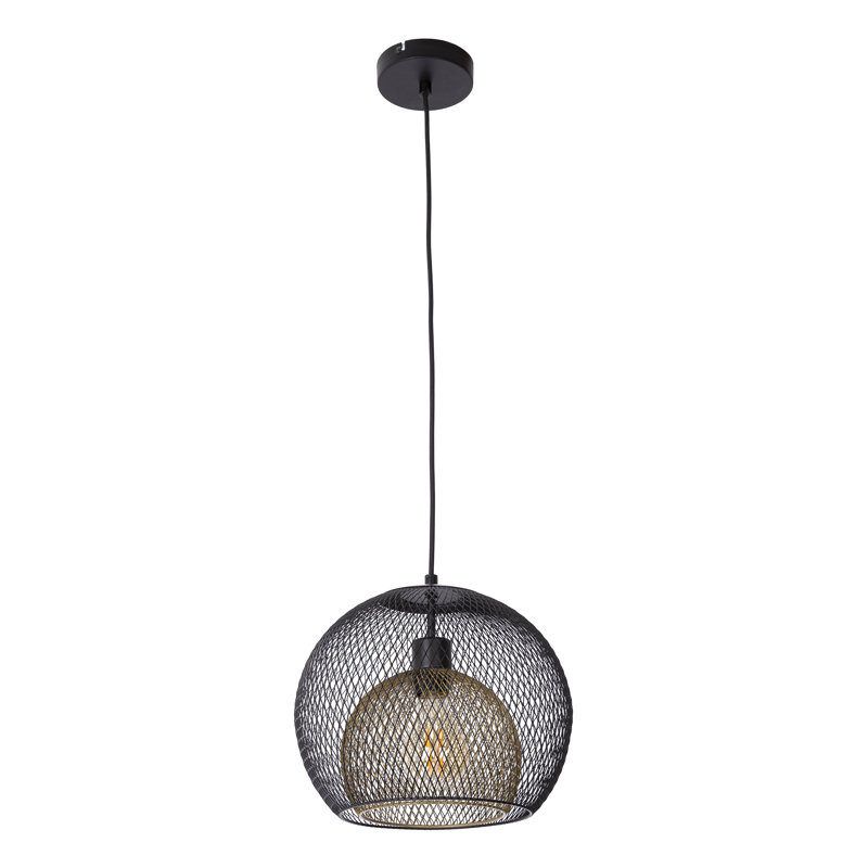 Anikan 1 - Light Matte Black Geometric Pendant