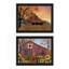 Art mural encadré 2 pièces-1455928364