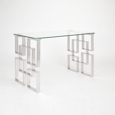 Bureau en verre réversible Louise