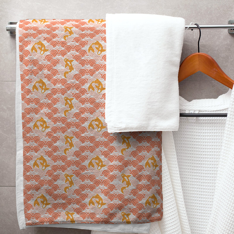 Katelyn Elizabeth Bath Towel, Orange