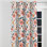 Rideau en velours pour filles - 1 panneau de rideau à motif floral avec œillets