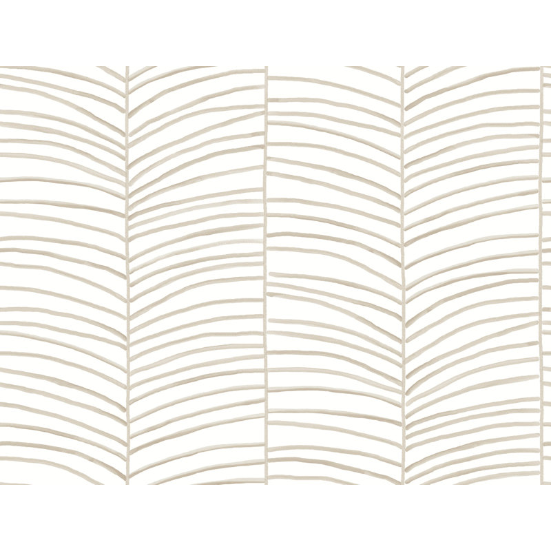 Papier peint Cascade Palm Chevron, Plante palmier