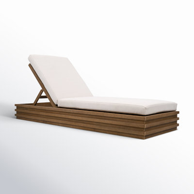 Priya Eucalyptus Patio Chaise Lounge