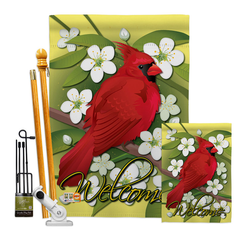 Ensemble de drapeaux double face en polyester 40 po x 28 po