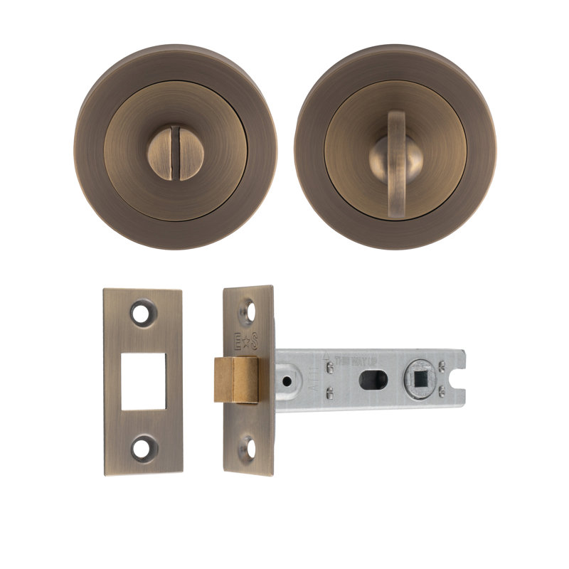 Ultimate Privacy Pack Shutter, Antique Brass
