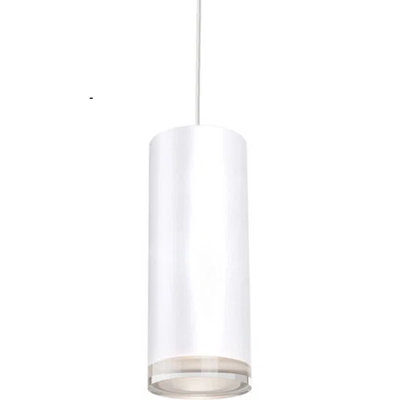 "Luminaire suspendu à DEL Kuzco Lighting - Design blanc moderne, éclairage écoénergétique"