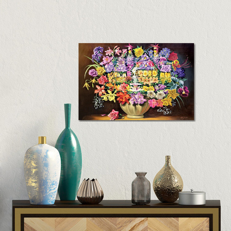 House Plants - Illusion by D. "Rusty" Rust - Gallery-Wrapped Canvas Giclée on Canvas, 30.48 cm H x 45.72 cm W, Wrapped Canvas
