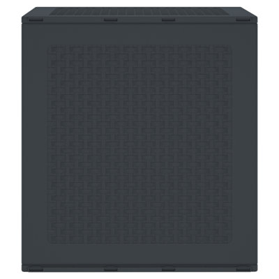 Vidaxl Garden Storage Box 21.7X20.9X22.4 In PP