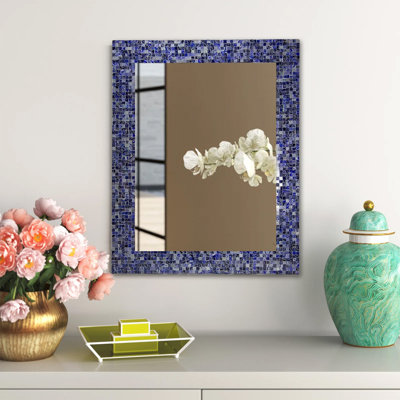 Mosaic Wall Rustic Accent Mirror