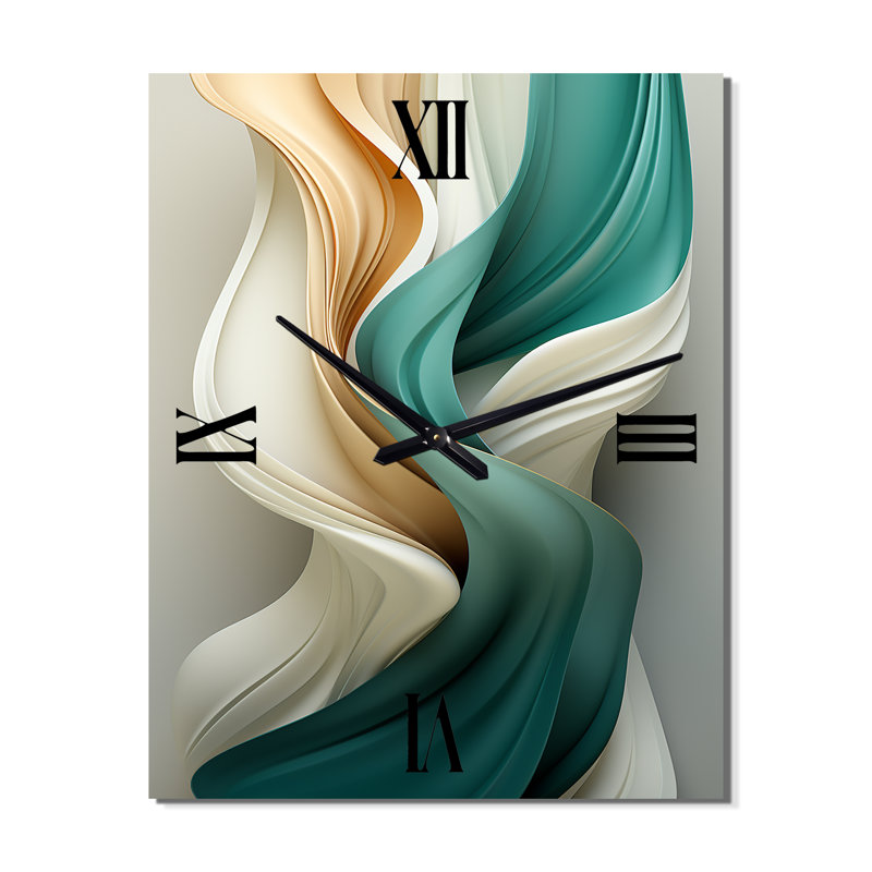 Horloge murale Teal, Petit