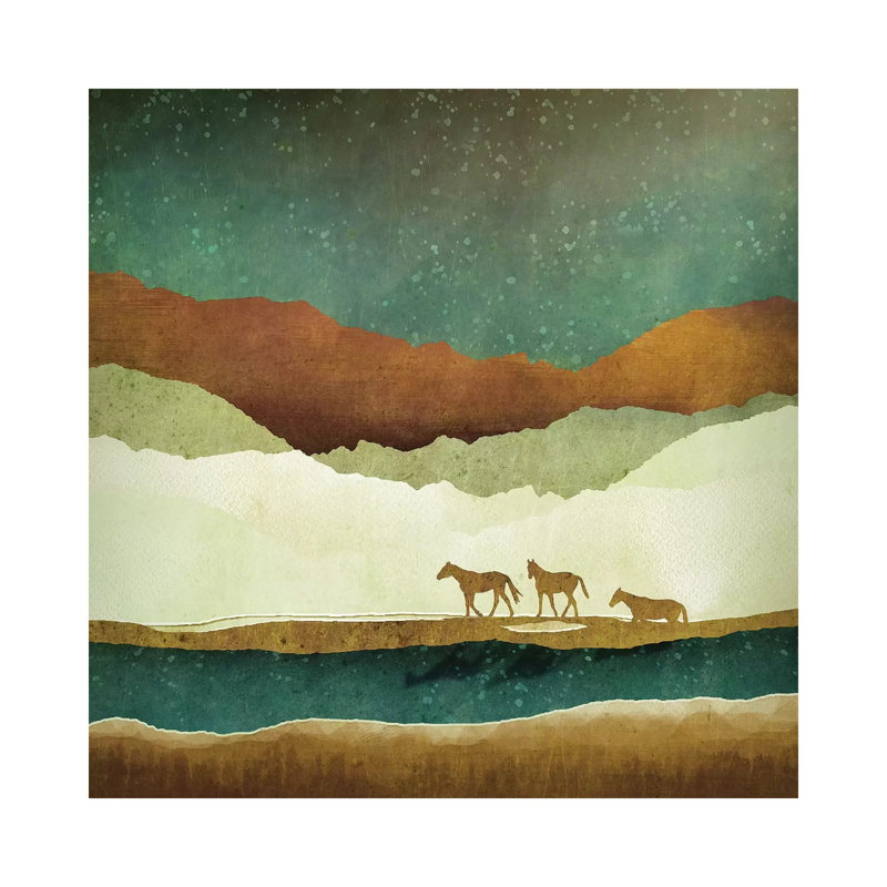 Stary Range - Print, Wrapped Canvas, 12" H x 12" W x 1.5" D