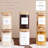 6 Pack Square Glass Kitchen Storage Jars With Airtight Bamboo Lids And 132 Pantry Labels - Glass Canisters With Wood Lids - Glass Food Storage Containers-2008972908-2008972911
