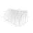 Fixclear Acrylic Candy Bin Partitioned Dry Food Display Spices Container Retail Donut Cookie Bin Ships Knock Down 4 Tier Shelf Display 100826-NEW