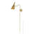 Tencho Iron Plug-in Armed Sconce