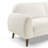 MINIMORE Modern Style 87.4"W Iris 3Seater Round Arm Mid-century Sofa-1733163659