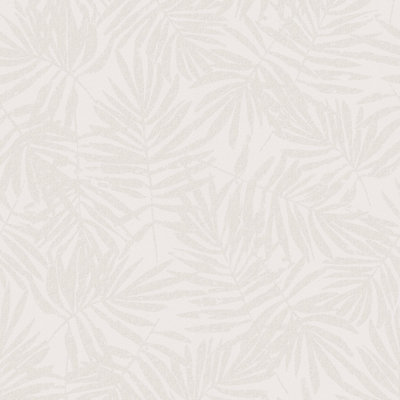 Norbie Industrial Effects Floral Leaf Pearlescent Wallpaper Roll 10.05cm x 53cm