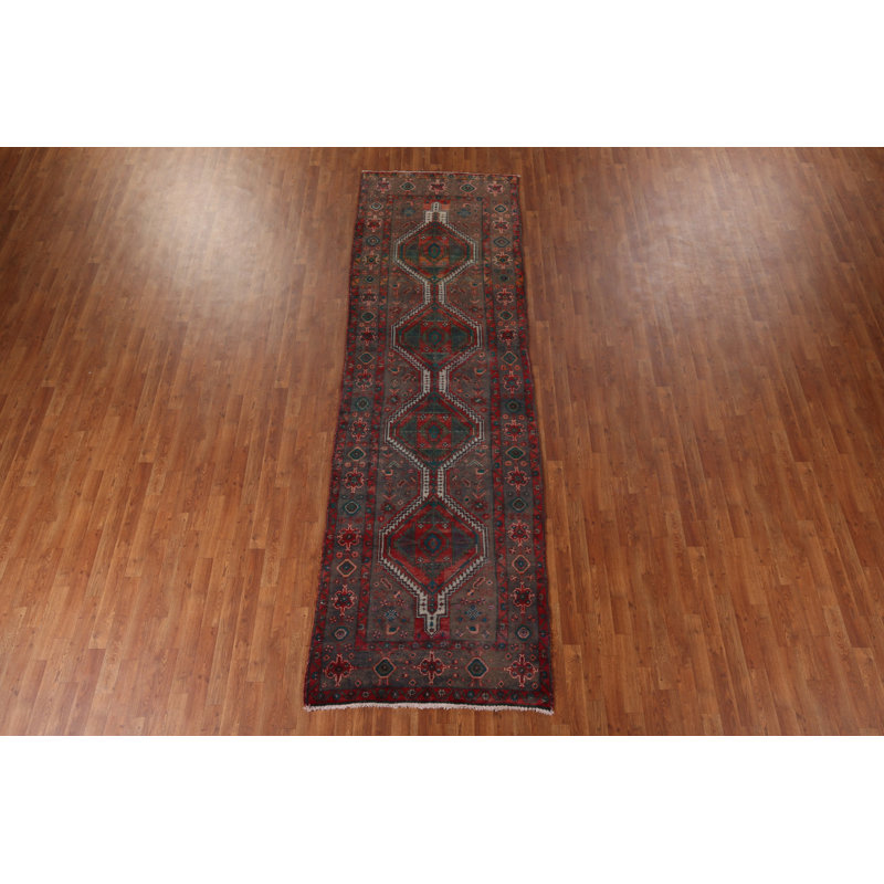 Tapis de couloir rétro 4 x 12