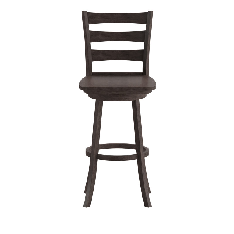 Swivel Counter Stool, Gray Wash Walnut