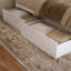 Lit plateforme en bois massif Madison avec pied de lit et tiroirs de rangement assortis -96140349-96140354