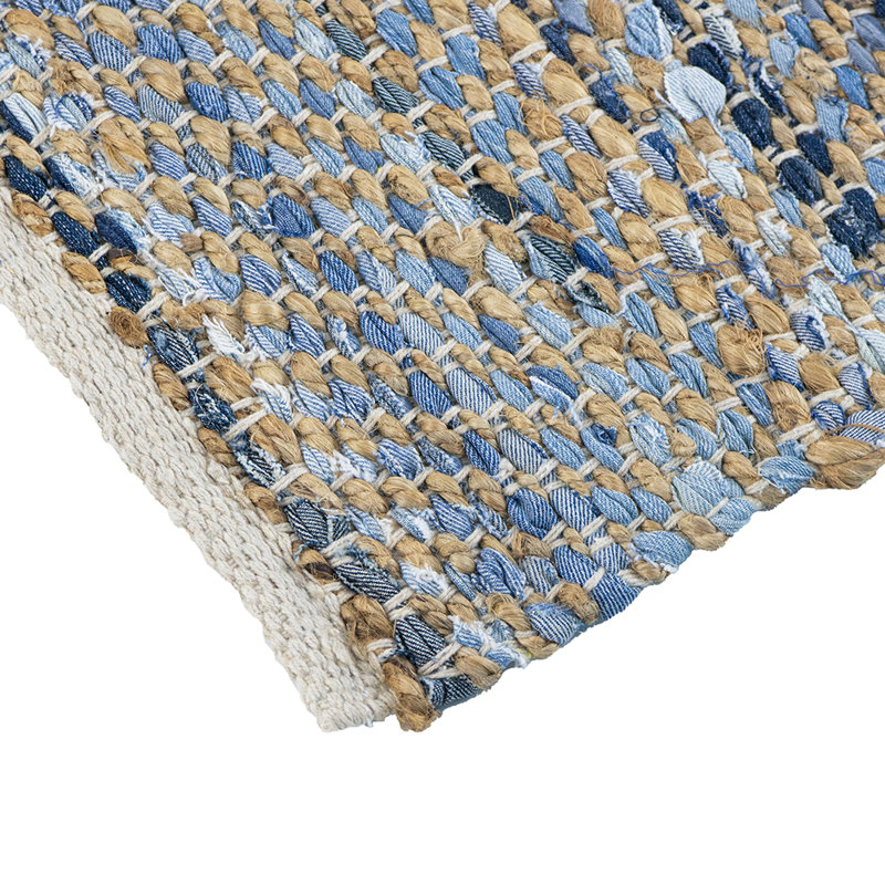 Tapis bleu Laverock, Rectangle 2 pi 8 po x 4 pi