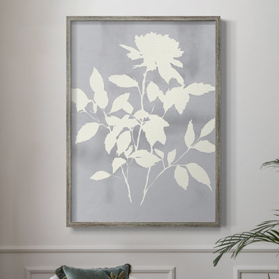 Reproduction encadrée FLORAL Series DLxxxviii - bois massif