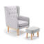 Lux Nursing Chair with Stool-79316594