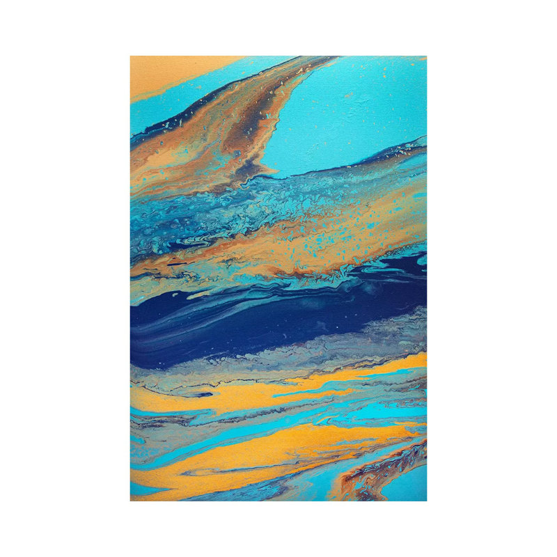 Picture Jasper - Print on Canvas, Wrapped Canvas, 30.48 cm H x 45.72 cm W