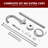 Sumerain Freestanding Bathtub Faucet, High Flow Single Handle Bathroom Floor Mount Tub Faucet With Handheld Shower-112298737