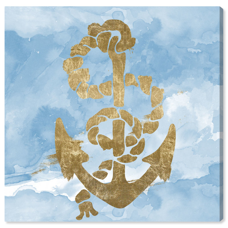« océans away ! » art sur toile Keven, H 43 po x l 43 po x P 1,5 po