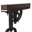 Adjustable Height Solid Wood Iron Drafting Table