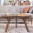 Walnut Solid Wood Round Novelty Coffee Table-109670445