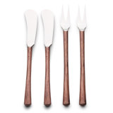 Inox Artisans Medicki Cheese Fork & Spreader 4 Pc. Set