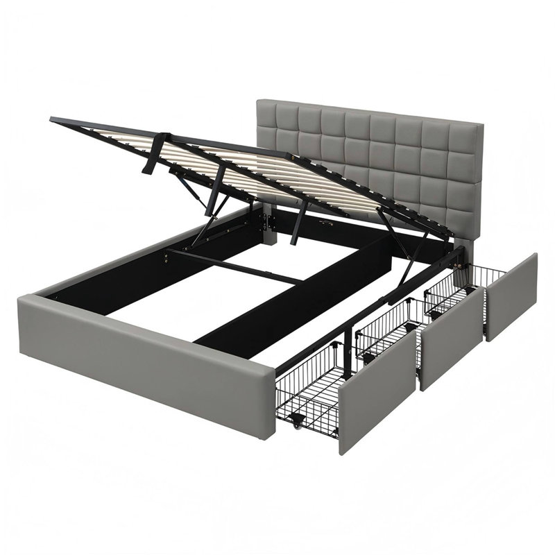 Upholstered Ottoman Bed